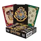AQUARIUS Harry Potter Playing Cards - House Crests Themed Deck of Cards for Your Favorite Card Games - Officially Licensed Harry Potter Merchandise & Collectibles