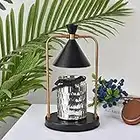 Electric Candle Warmer, Candle Warmer Lamp with Timer and Dimmable Candle Light, Plug in Candle Wax Warmer for Large & Small Jar Candles, Aromatic Candle Holders for Home Decoration