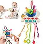 NeslGenc Baby Toys 6 to 12 Months,Montessori Toys for 1 Year Old Boy Girl Baby Sensory Toys for Babies 12-18 Months Pull String Toys for Birthday Gifts Infant,Toddlers