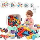 Top STEM Soft Building Block Sets for Kids Aged 18 months to 6 years old, preschool.Large Construction Block Toys for Toddler to Improve Imagination、Creativity、Hands-on Ability