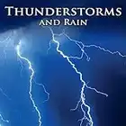 Soothing Rain Effects & Distant Thunder Showers for Sound Sleep, Deep Rest