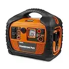 Wagan Tech Power Dome PLEX Jump Starter, Air Compressor and Inverter, Orange (7561)