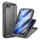 Cozycase for iPhone SE 2022/2020 SE3 SE2 iPhone 8/7 Case Waterproof Shockproof - Military Protective/Heavy Duty 【 360 Full Body 】 Underwater Dustproof Front and Back Cover with Screen/Camera Protector