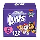 Luvs Pro Level Leak Protection Diapers Size 5 172 Count Economy Pack, Packaging May Vary