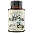 Multivitamin for Men - Daily Men's Multivitamins & Multiminerals Supplement for Energy, Focus and Performance. Mens Vitamins A, C, D, E & B12, Zinc, Calcium, Magnesium & More. 30 Days of Multi Vitamin