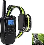 Collier de Dressage pour Chien - Collier Electrique pour Chien, avec Beep Vibra Choc Collier Dressage Chien étanche et Rechargeable 300 Mètre Collier Electrique pour Chien pour la Formation de Chien