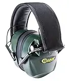 Caldwell E-Max Adulte Green Protection auditive électronique 21 NRR avec Amplification sonore Casque réglable pour tir, Chasse et portée