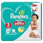 Pampers Baby-Dry Pants Waist 3, 6-11 kg, 26 Couch Culottes