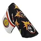 BIG TEETH Golf Blade Putter Head Cover Ping-type Magnetic Club Protector Bomb For Scotty Cameron Taylormade Odyssey Headcover