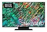 Samsung Neo QLED 4K QN90B 43 Zoll Fernseher (GQ43QN90BATXZG, Deutsches Modell), Quantum HDR 1500, Neo Quantum Prozessor 4K, Dolby Atmos, Smart TV [2022], Titanschwarz