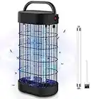 Elektrischer Insektenvernichter, 22W Fliegen Killer effektiv deckt 100㎡ UV-Licht Bug Killer Elektrische Fliegen Killer Nicht toxisch Indoor Bug Killer Moskito-Falle für Schlafzimmer Küche Garten Patio