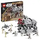 LEGO 75337 Star Wars AT-TE Walker, Bewegliches Spielzeugmodell, Set mit Minifiguren inkl. 3 Klonsoldaten, Kampfdroiden und Zwergspinnendroide