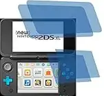 4ProTec I 4X Crystal Clear klar Schutzfolie für New Nintendo 2DS XL Konsole Premium Displayschutzfolie Bildschirmschutzfolie Schutzhülle Displayschutz Displayfolie Folie