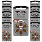 Rayovac 312 Hearing Aid Batteries with New Sound Fusion Technology | 66 batteries Included, 6 Pack batteries FREE | Puretone Ltd