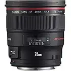 Canon EF 24mm f/1.4L II USM Wide Angle Lens - Fixed - 2750B002 , Black