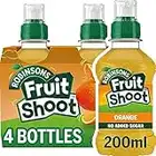 Robinsons Fruit Shoot Orange Juice Drink, 4 x 200ml