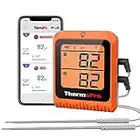 ThermoPro Wireless Meat Thermometer of 650FT, Bluetooth Meat Thermometer for Smoker Oven, Grill Thermometer with Dual Probes, Smart Rechargeable BBQ thermometer for Cooking Turkey Fish Beef