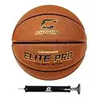 Cipton Basketball, Indoor and Outdoor Basketball, Basketball Pump Included, Official Size Composite Leather Basketballs