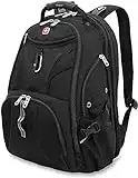 SwissGear 1900 Scansmart TSA 17 Laptop Backpack, Black, 19-Inch