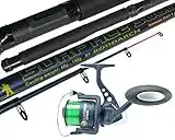 Hunter Pro Telescopic Sea Fishing Kit Travel Rod & Reel 10ft 10' Beachcaster Pier Surf Rod