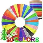 3D Printing Pen Filament PCL - 30 Colors (150M) PCL 1.75MM filaments Refills for 3D pens for Kids 3D Filament Refills for 3D Printing Pen (Excluding Equipment)