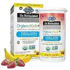 Garden of Life Probiotics, Dr. Formulated Organic Probiotics for Kids, 5 Billion CFU, Strawberry Banana 30 Count