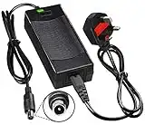 TYZYGMY 42V 2A Electric Scooter Charger 1 Pin,Power Adapter for Xiaomi M365,Pro,Pro2,Essential,1S,AOVO,Ninebot Segway ES1 ES2 ES4 E22E E25E E45E(UK Plug)