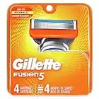 Gillette Fusion5 Men's Razor Blade Refill Cartridges, 4 Count