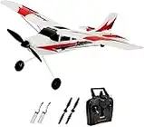 NOVCOLXYA RC Plane Ready to Fly | Remote Control Airplane | 3 Channel with 2.4Ghz Radio Control 6 Axis Gyro | EPP RC Airplane for Adults and Beginners (Red)