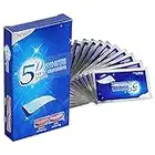 Teeth whitening Strips, 5D Teeth whitening Strips Professional Non-Sensitive Teeth whitening Strips 14 Bags of 28 Effective Home Teeth whitening Kits Mint Flavor