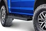 APS iBoard Running Boards 5in Black Compatible with Ford F150 2015-2023 SuperCrew Cab & F-250 F-350 Super Duty 2017-2022 Crew Cab (Nerf Bars Side Steps Side Bars)