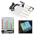 IS Icstation 8X8 Color LED Sound Audio Spectrum Analyzer Level Indicator Kit DIY Electoronics Soldering Practice Set