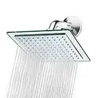 Blue Ocean 8" SH6021A High Pressure ABS-Polished Chrome Bath Rainfall Shower Head | Easy Installation | Adjustable Angles