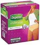 Depend Ropa interior absorbente Absorción Super Talla L Mujer - 54 unidades