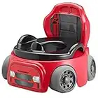 The First Years Training Wheels Racer Toddler Potty Training Toilet - Race Car Potty Training Potty - Includes Detachable Toddler Toilet Seat and Kids Potty - Ages 18 Months and Up