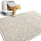 Yimobra tapete para Arena de Gato, 35.4 x 23.6 Pulgadas, tapete para Caja de Arena, Control de dispersión para Mascotas, Resistente al Agua, Antideslizante, Suave para Patas de Gato, sin ftalato