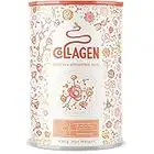 Collagen Pulver mit Marine Elastin und Hyaluronsäure - Kollagen Hydrolysat Peptide Type I, II und III - Geschmacksneutral - 450g Collagen