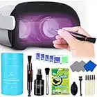 AKIKI VR Headset Cleaning Kit, Lens Cleaner kit for Meta/Oculus Quest 2 Quest RiftS HTC Vive Pro Cosmos Elite Valve Index PS4 VR Pimax Pico VR Headset,Microsoft HoloLens,Cameras,Optical Lens Dust