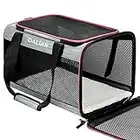 DALIAN Dog ​Soft-Sided Carriers,Cat Carrier Airline Approved Pet Carrier,Dog Carrier Soft-Sided Pet Travel Carrier Maximum Pet Weight 18 Pounds
