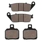 Pastillas de freno delanteras y traseras para Yamaha X-Max 125 2010-2016, X-Max 125 R Sport 2011-2012