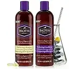 HASK BIOTIN BOOST Shampoo and Conditioner Set Thickening for all hair types, color safe, gluten-free, sulfate-free, paraben-free - 1 Shampoo and 1 Conditioner