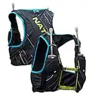 Nathan Men's Pinnacle Race Vest & 4L Hydration Pack with 2 20 oz Hydration Soft Flask, Water-Resistant Pockets, Lightweight & Moisture Wicking