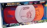 Innova Disc Golf Set – Driver, Mid-Range & Putter, bequemer DX Kunststoff, Farben können variieren (3er Pack)