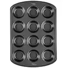 Wilton Perfect Results Premium Non-Stick Bakeware Cupcake Pan, 12-Cup, Steel