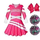 Zombies Girls Cheerleader Costumes Halloween Kids Outfits Toddler Dress up for Party 3-12Y