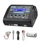 HTRC C150 LiPo Charger RC Battery Balance Discharger 150W 10A 1-6S AC/DC for NiCd Li-ion Life NiMH LiHV PB Smart Battery (Black)