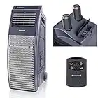 Honeywell 830 CFM Outdoor-Safe Portable Evaporative Swamp Cooler & Fan with GFCI Cord, Powerful 36Ft Airflow, and Drink Holders, (Gray)