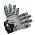 BARNETT FRG-02 - Guantes de fútbol Americano de Receptor, Talla XL, Color Gris