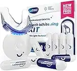 Professional LED Light - Teeth Whitening Kit - Formulated by Dentists - 10 Whitening Sesions - Sensitivity Free Formula - 10 x Whitening Gel Tubes - Rapid & Effective (33.4)