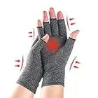 TC TALACANO Guantes Para El Dolor De Artritis, Para Artrosis Y Túnel Carpiano - Guantes Para Las Manos Sin Dedos - Guantes ordenador - guantes tactiles - ferula compresion - descarga metacarpiana